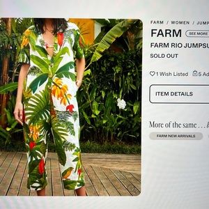 FARM Rio Tropical Jumpsuit